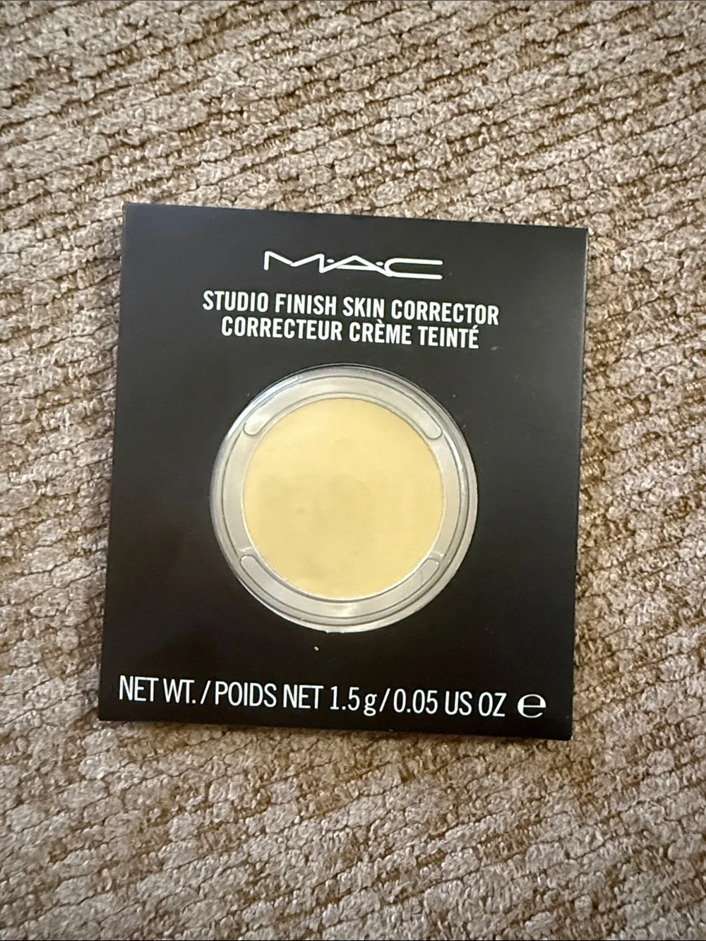 MAC Studio Finish Skin Corrector Refill For Pro Palette BLONDE ASH